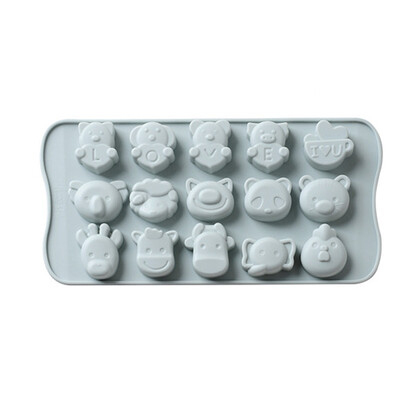 

Toponeto Silicone Animal Flower Cake Cookie Chocolate Mould Lollipop Mold Baking Tray