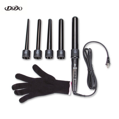 

DODO 5 in 1 Interchangeable Hair Curling Iron Multi-size Roller Set