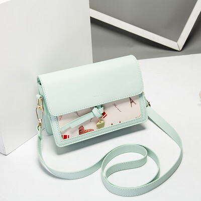 

Summer ins girl 2019 popular Korean version of shoulder Messenger bag fashion Joker student fresh