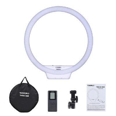 

YONGNUO YN608 RGB LED Video Light Photography Video Ring Light 5500KRGB Full Color with Remote Controller for Live Video&Self