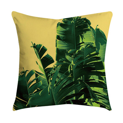 

〖Follure〗Pineapple Leaf Yellow Pillow Case Sofa Car Waist Throw Cushion Cover Home Decor