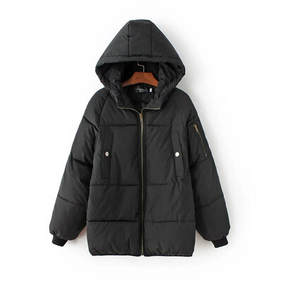

Toponeto Unisex Casual Long Thick Loose Hooded Coat Winter Jacket Cotton Clothes
