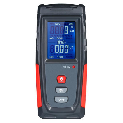 

High Precision Handheld Mini Digital LCD EMF Tester Electromagnetic Field Radiation Detector Meter Dosimeter Tester Counter