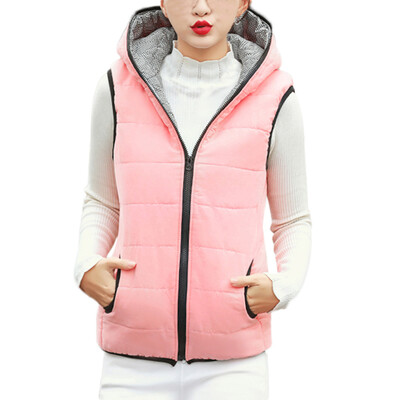 

Toponeto Womens Warm Coat Hooded Jacket Slim Winter Parka Outwear Coats Vest