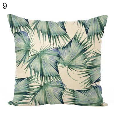 

45x45cm Plants Pattern Pillow Case Cushion Cover Home Cafe Sofa Bed Car Decor