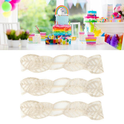 

Greensen 3PCS Retro Vintage Beautiful Baby Lace Embroidered Headband for Baby Children