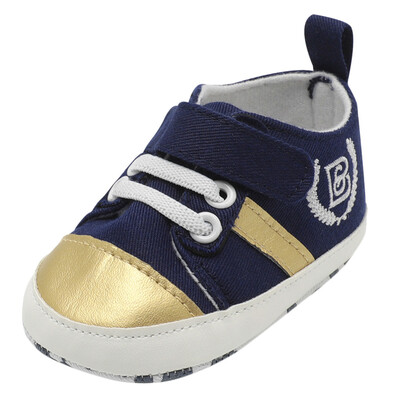 

Infant Baby Boys Kids Straps Crib Shoes Soft Sole Anti-slip First Walker Shoes
