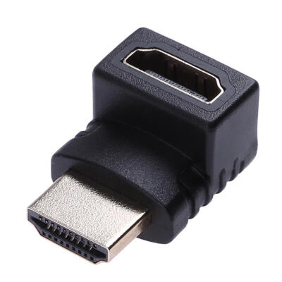 

1080P HDMI Male to Female Right Angle 90 Degree Elbow Video AV Adapter