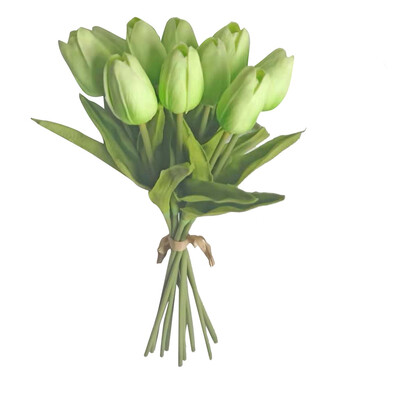 

〖Follure〗10PC Mini Tu lip Artificial Flower Plant Bonsai Wedding Decoration INS Wind
