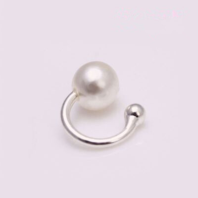 

EK803 New Brincos boucle doreille Bijoux Simulated Pearl Ear Cuff Clip Earrings For Women Girl Wedding Jewelry Gift Pendientes