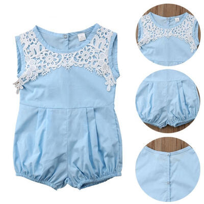 

Cute Newborn Infant Baby Girl Cotton Romper Jumpsuit Bodysuit Summer Infant Clothes Outfit