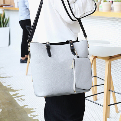 

Tailored Fashion Women Wild Bag Crossbody Bag Messenger Shoulder Bag Phone Bags 2Pcs