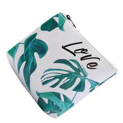 

Women Fresh Printing Purse Short Style Handbag Wallet Girl Lady PU Leather Coin Bag Credit Card Holder Case