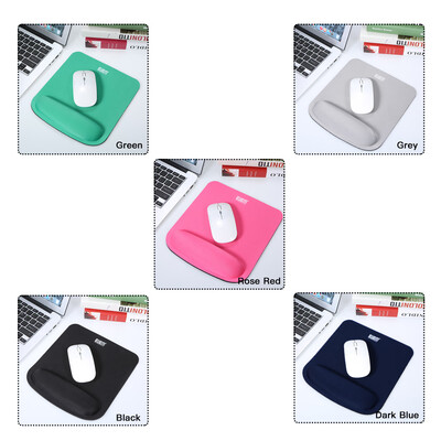 

BUBM Mouse Pad with Wrist Support Wrist Protector Ergonomic Design Memory Comfort Anti-slip Pad JSM Dark Blue