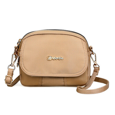 

A new one-shoulder canvas bag for women Portable diagonal bag for Oxford cloth Mamas Mini-Bag for Oxford cloth