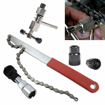 

5in1 Bike MTB Bicycle Crank Chain Axis Extractor Maintenance Repair Tool Kits