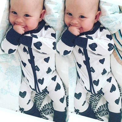 

Cotton Newborn Baby Girl Boy Clothes Bodysuit Romper Jumpsuit Playsuit Outfits