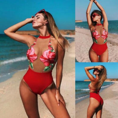 

Fashion Women Swimsuit Beachwear Swimwear Push-up Monokini Bikini Bathing Suit