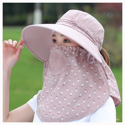 

Hat Female Summer Sunshade Cap Sunshine Cap Female Cyclist Windbreak Cap F Ultraviolet Cap Corner Cap Female