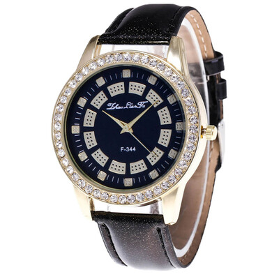 

〖Follure〗Korean Version Of The New Casual Ladies Watch Crystal Band