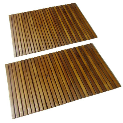 

2 pcs Acacia Bath Mat 315"x197"