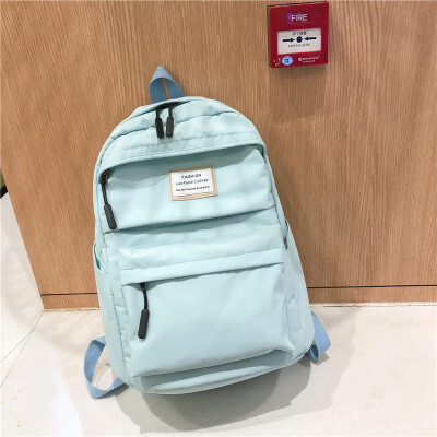 

Ins schoolbag female college students shoulder bag Korean version of high school Suzu ulzzang ancient high school girl large capac