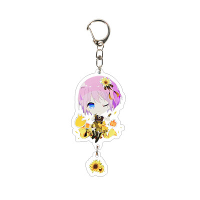 

The Quintessential Quintuplets Cute Anime Figure Acrylic KeyringKeychain UK