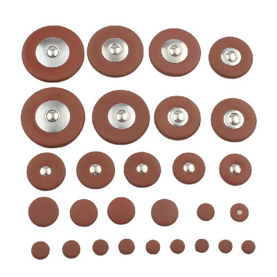 

28pcs Sax Leather Pads Replacement for Soprano Saxophone