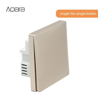 

Aqara QBKG03LM Wall Switch Intelligent Home Switching Remote Control Home Kit Mi Home Appsingle fire double button