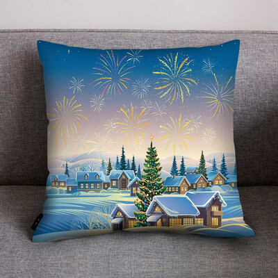

〖Follure〗Print Pillow Case Polyester Sofa Car Cushion Cover Home Decor