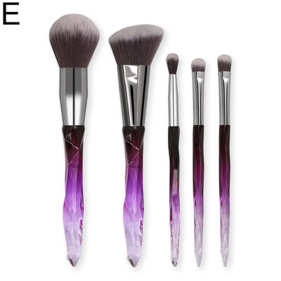 

5Pcs Professional Colorful Powder Foundation Blush Makeup Brushes Cosmetic Tools