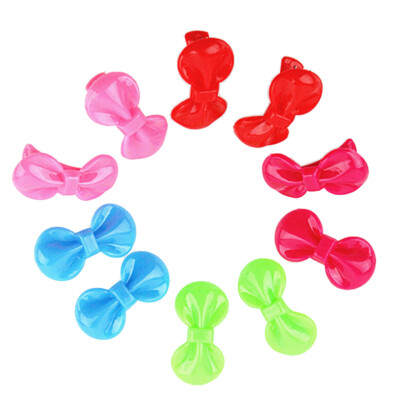 

Candy Color Resin Pet Cat Dot Hair Bow Ribbon Handmade Bows Pet Hairpin