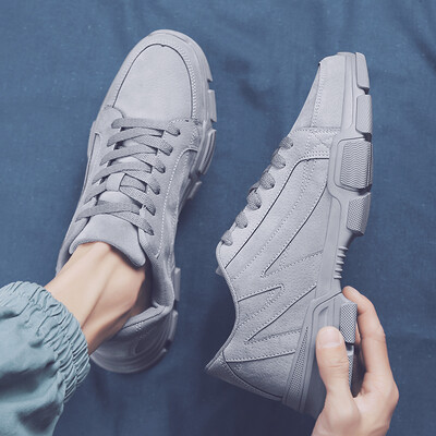 

Summer mens shoes Korean version of the trend of wild shoes mens sports&leisure port wind autumn canvas tide shoes