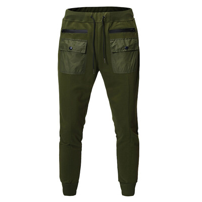 

Gobestart Fashion Mens Casual Outdoors Button Multi-pocket Work Trouser Cargo Long Pants
