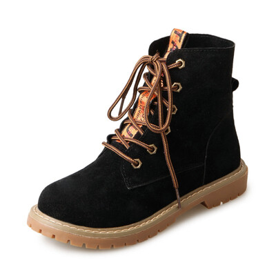 

Martin boots female British wind summer 2018 new students Korean version of the wild short boots street dance high help