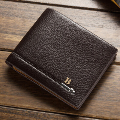 

Tailored Mens Fashion Leather ID Card Holder Billfold Purse Wallet Handbag