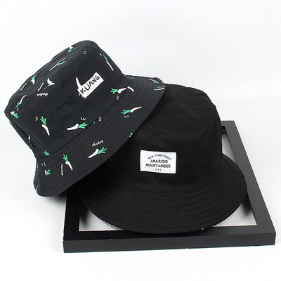 

Bucket Hat Men Women Summer Bucket Cap Banana Print Yellow Hat Bob Hat Hip Hop Fisherman Hat-in Men Women Bucket Hats