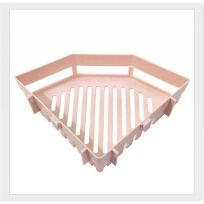 

Triangular Shower Caddy Shelf Bathroom Corner Bath Rack Storage Holder Organizer