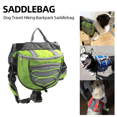 

Dog Travel Hiking Backpack Saddlebag for Travel Camping Hiking  Size Dogs Puppy Travel Bag