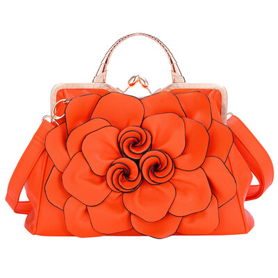 

Tailored Womens Fashion Shoulder Bag Rose Lady Handbag Cosmetic Bag