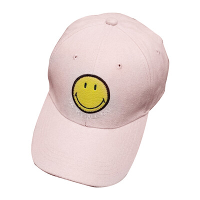 

2017 Unisex Snapback Baseball Peaked Cap Smiling Face Adjustable HipHop Hat