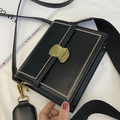

North Baobao summer new female 2019 new tide chain texture ocean air oblique bag hundred lap ins single shoulder bag tide