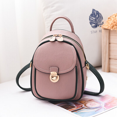 

Female Chao Korean Version Sen is a simple fashion personality fairy bag with one shoulder bag&two shoulders backpack