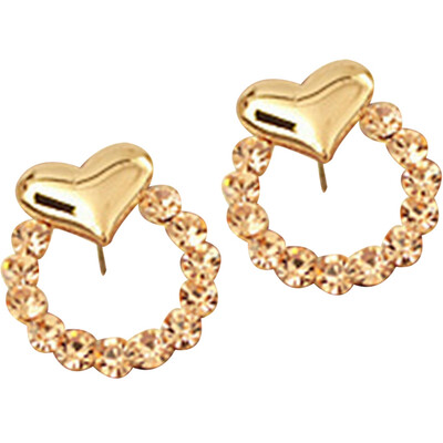 

Women&Girls & Metal Crystal Rhinestone Ear Stud Earrings Very Fashion