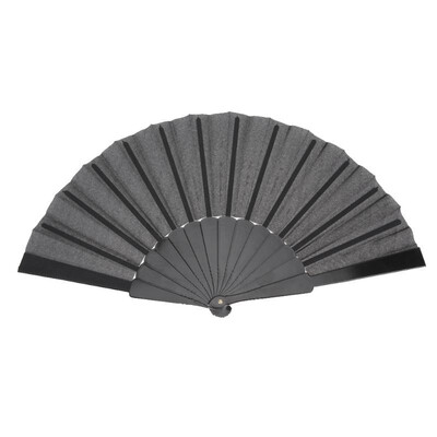 

Black Folding Hand Fan 23cm Summer Portable Women Fan Craft Souvenir Decor