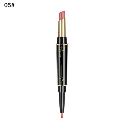 

Double Ended Long Lasting Lipliner Pencil Waterproof Matte Lipstick Moisturizer