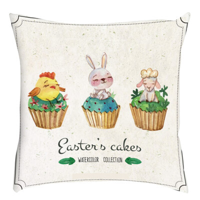

Gobestart Pillow Case Sofa Car Waist Throw Cushion Cover Home Decoration