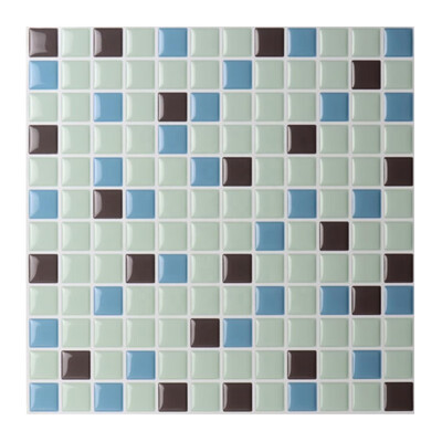

PET Mosaic Self-adhesive Bathroom Kitchen Decals Decor Home Wall Tile Sticker