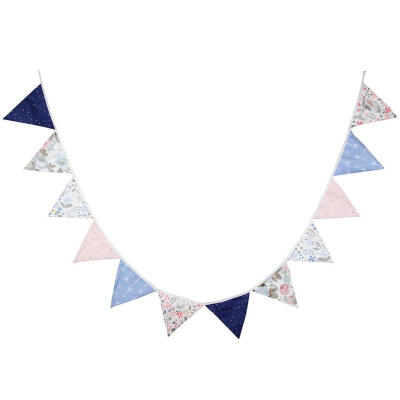 

32m Nordic Style Cotton Bunting Pennant Flag Garland Wedding Party Decor