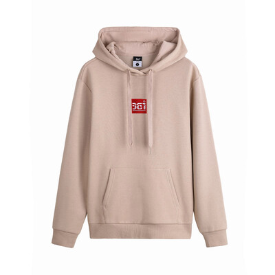 

361 degrees mens 2018 autumn new long-sleeved thin sweater hooded sportswear 651839806-2 beige L